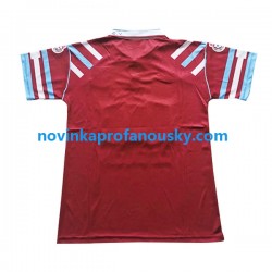 West Ham United Dres Retro Domácí Fotbalové Dresy pro Muže 1991-1992 Krátký rukáv