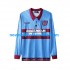West Ham United Dres Retro Domácí Fotbalové Dresy pro Muže 1995-1996 Dlouhý rukáv
