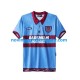 West Ham United Dres Retro Domácí Fotbalové Dresy pro Muže 1995-1996 Krátký rukáv