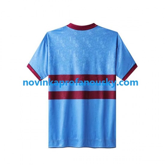 West Ham United Dres Retro Domácí Fotbalové Dresy pro Muže 1995-1996 Krátký rukáv