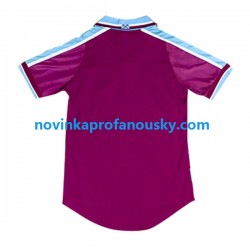 West Ham United Dres Retro Domácí Fotbalové Dresy pro Muže 1999-2001 Krátký rukáv