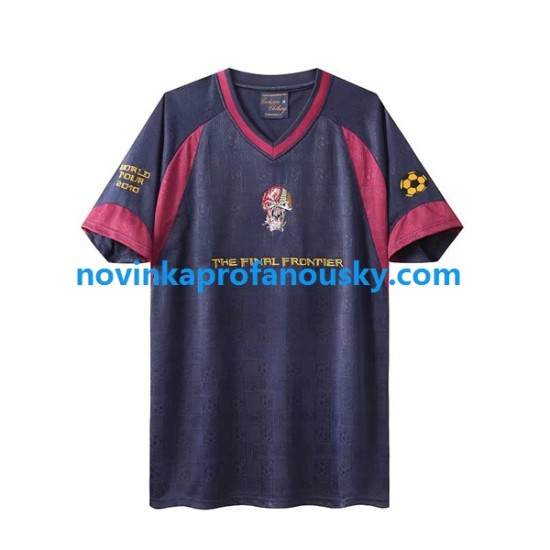 West Ham United Dres Iron Maiden Retro Domácí Fotbalové Dresy pro Muže 2010 Krátký rukáv