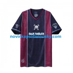 West Ham United Dres Iron Maiden Retro Domácí Fotbalové Dresy pro Muže 2011 Krátký rukáv