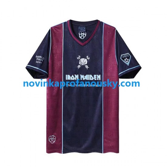 West Ham United Dres Iron Maiden Retro Domácí Fotbalové Dresy pro Muže 2011 Krátký rukáv
