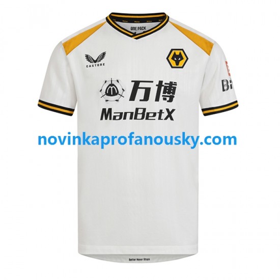 Wolverhampton Wanderers Dres Alternativní Fotbalové Dresy pro Muže 2022-2023 Krátký rukáv