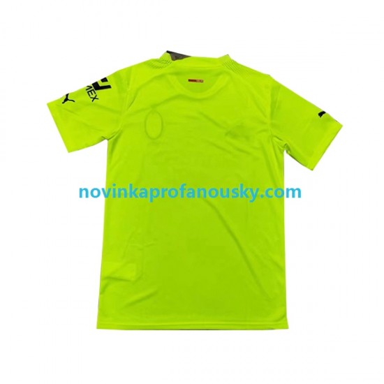 AC Milán Dres Brankářské Domácí Fotbalové Dresy pro Muže 2022-2023 Krátký rukáv