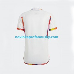 Belgie Dres Venkovní Fotbalové Dresy pro Muže MS ve fotbale 2022 Krátký rukáv