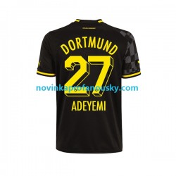 Borussia Dortmund Dres Karim Adeyemi 27 Venkovní Fotbalové Dresy pro Muže 2022-2023 Krátký rukáv