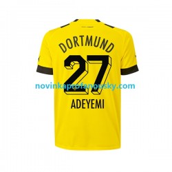 Borussia Dortmund Dres Karim Adeyemi 27 Domácí Fotbalové Dresy pro Muže 2022-2023 Krátký rukáv