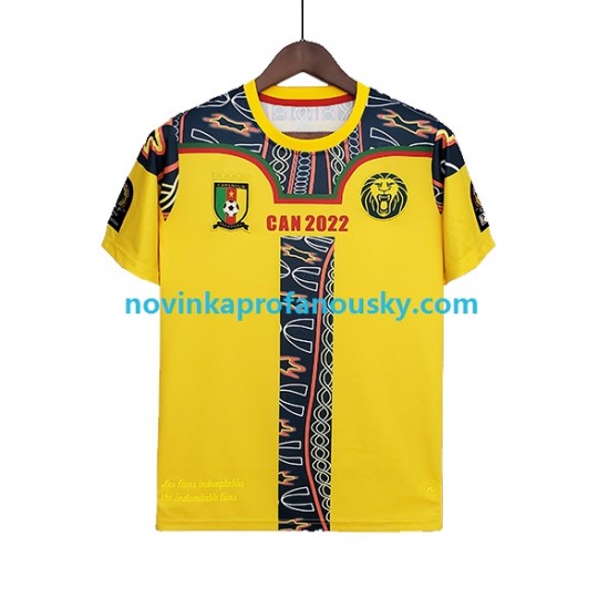 Kamerun Dres Special Domácí Fotbalové Dresy pro Muže 2022 Krátký rukáv