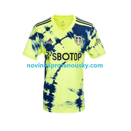 Leeds United Dres Venkovní Fotbalové Dresy pro Muže 2022-2023 Krátký rukáv