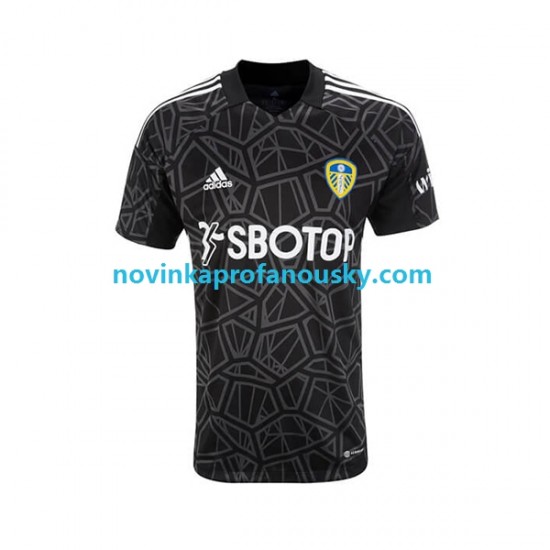 Leeds United Dres Brankářské Domácí Fotbalové Dresy pro Muže 2022-2023 Krátký rukáv