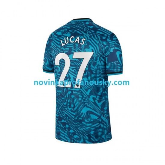 Tottenham Hotspur Dres Lucas 27 Alternativní Fotbalové Dresy pro Muže 2022-2023 Krátký rukáv