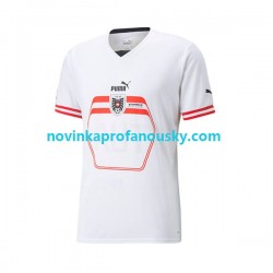 Rakousko Dres Venkovní Fotbalové Dresy pro Muže 2022 Krátký rukáv