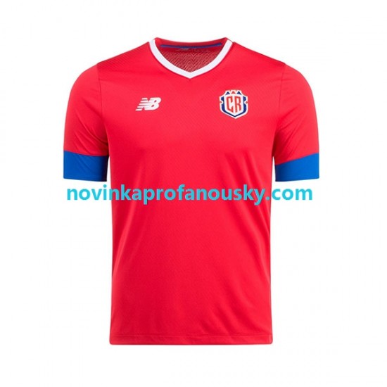 Kostarika Dres Domácí Fotbalové Dresy pro Muže MS ve fotbale 2022 Krátký rukáv