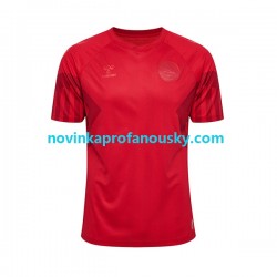 Dánsko Dres Domácí Fotbalové Dresy pro Muže MS ve fotbale 2022 Krátký rukáv