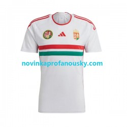 Maďarsko Dres Venkovní Fotbalové Dresy pro Muže 2022 Krátký rukáv