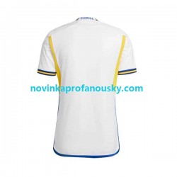 Švédsko Dres Venkovní Fotbalové Dresy pro Muže 2022 Krátký rukáv