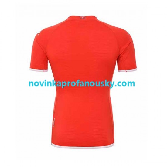 Tunisko Dres Domácí Fotbalové Dresy pro Muže MS ve fotbale 2022 Krátký rukáv