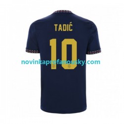 Spojené AFC Ajax Dres Dusan Tadic 10 Venkovní Fotbalové Dresy pro Muže 2022-2023 Krátký rukáv