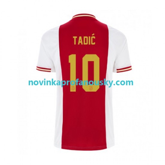 Spojené AFC Ajax Dres Dusan Tadic 10 Domácí Fotbalové Dresy pro Muže 2022-2023 Krátký rukáv