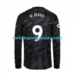 Arsenal Dres Gabriel Jesus 9 Venkovní Fotbalové Dresy pro Muže 2022-2023 Dlouhý rukáv