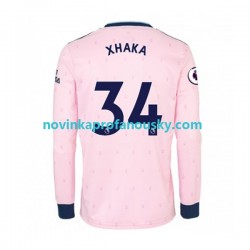 Arsenal Dres Granit Xhaka 34 Alternativní Fotbalové Dresy pro Muže 2022-2023 Dlouhý rukáv
