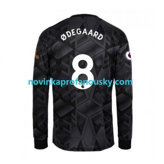 Arsenal Dres Martin Odegaard 8 Venkovní Fotbalové Dresy pro Muže 2022-2023 Dlouhý rukáv