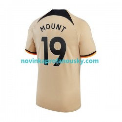 Chelsea Dres Mount 19 Alternativní Fotbalové Dresy pro Muže 2022-2023 Krátký rukáv