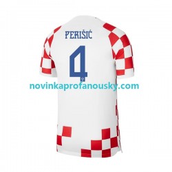 Chorvatsko Dres Perisic 4 Domácí Fotbalové Dresy pro Muže MS ve fotbale 2022 Krátký rukáv