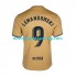 FC Barcelona Dres Lewandowski 9 Venkovní Fotbalové Dresy pro Muže 2022-2023 Krátký rukáv
