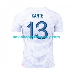Francie Dres Kante 13 Venkovní Fotbalové Dresy pro Muže MS ve fotbale 2022 Krátký rukáv
