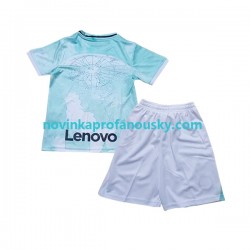 Inter Milán Dres Venkovní Fotbalové Dresy pro Děti 2022-2023 Krátký rukáv