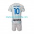 Inter Milán Dres Lautaro Martinez 10 Venkovní Fotbalové Dresy pro Děti 2022-2023 Krátký rukáv