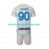 Inter Milán Dres Romelu Lukaku 90 Venkovní Fotbalové Dresy pro Děti 2022-2023 Krátký rukáv