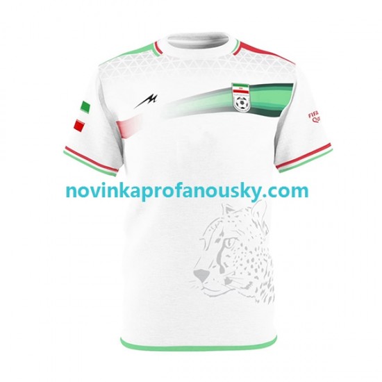 Írán Dres Domácí Fotbalové Dresy pro Muže MS ve fotbale 2022 Krátký rukáv