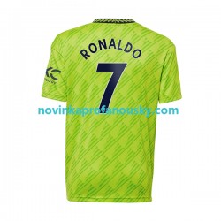 Manchester United Dres Cristiano Ronaldo Alternativní Fotbalové Dresy pro Muže 2022-2023 Krátký rukáv