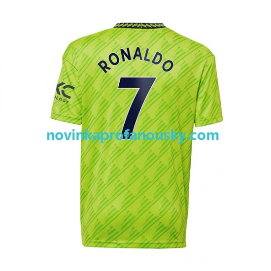 Manchester United Dres Cristiano Ronaldo Alternativní Fotbalové Dresy pro Muže 2022-2023 Krátký rukáv