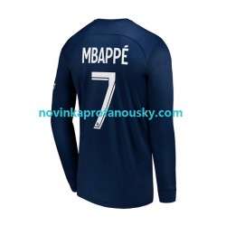 Paris Saint-Germain Dres Mbappé 7 Domácí Fotbalové Dresy pro Muže 2022-2023 Dlouhý rukáv