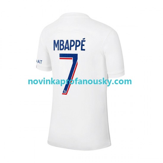 Paris Saint-Germain Dres Mbappé 7 Alternativní Fotbalové Dresy pro Muže 2022-2023 Krátký rukáv