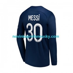 Paris Saint-Germain Dres Messi 30 Domácí Fotbalové Dresy pro Muže 2022-2023 Dlouhý rukáv