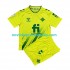 Real Betis Dres Brankářské Venkovní Fotbalové Dresy pro Děti 2022-2023 Krátký rukáv
