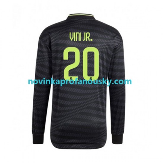 Real Madrid Dres Vinicius Junior 20 Alternativní Fotbalové Dresy pro Muže 2022-2023 Dlouhý rukáv