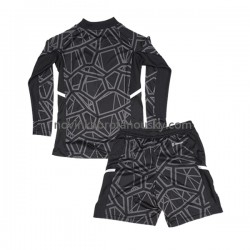 Leicester City Dres Brankářské Domácí Fotbalové Dresy pro Děti 2022-2023 Dlouhý rukáv