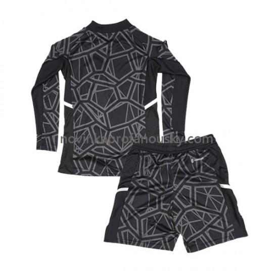 Leicester City Dres Brankářské Domácí Fotbalové Dresy pro Děti 2022-2023 Dlouhý rukáv