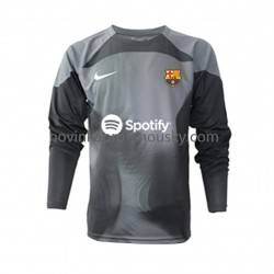 FC Barcelona Dres Brankářské Venkovní Fotbalové Dresy pro Muže 2022-2023 Dlouhý rukáv