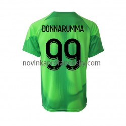 Paris Saint-Germain Dres Gianluigi Donnarumma 99 Brankářské Domácí Fotbalové Dresy pro Muže 2022-2023 Krátký rukáv