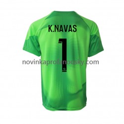 Paris Saint-Germain Dres Keylor Navas 1 Brankářské Domácí Fotbalové Dresy pro Muže 2022-2023 Krátký rukáv