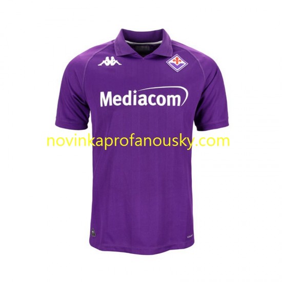ACF Fiorentina Dres Domácí Fotbalové Dresy pro Muže 2024-2025 Krátký rukáv