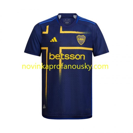 CA Boca Juniors Dres Alternativní Fotbalové Dresy pro Muže 2024 Krátký rukáv